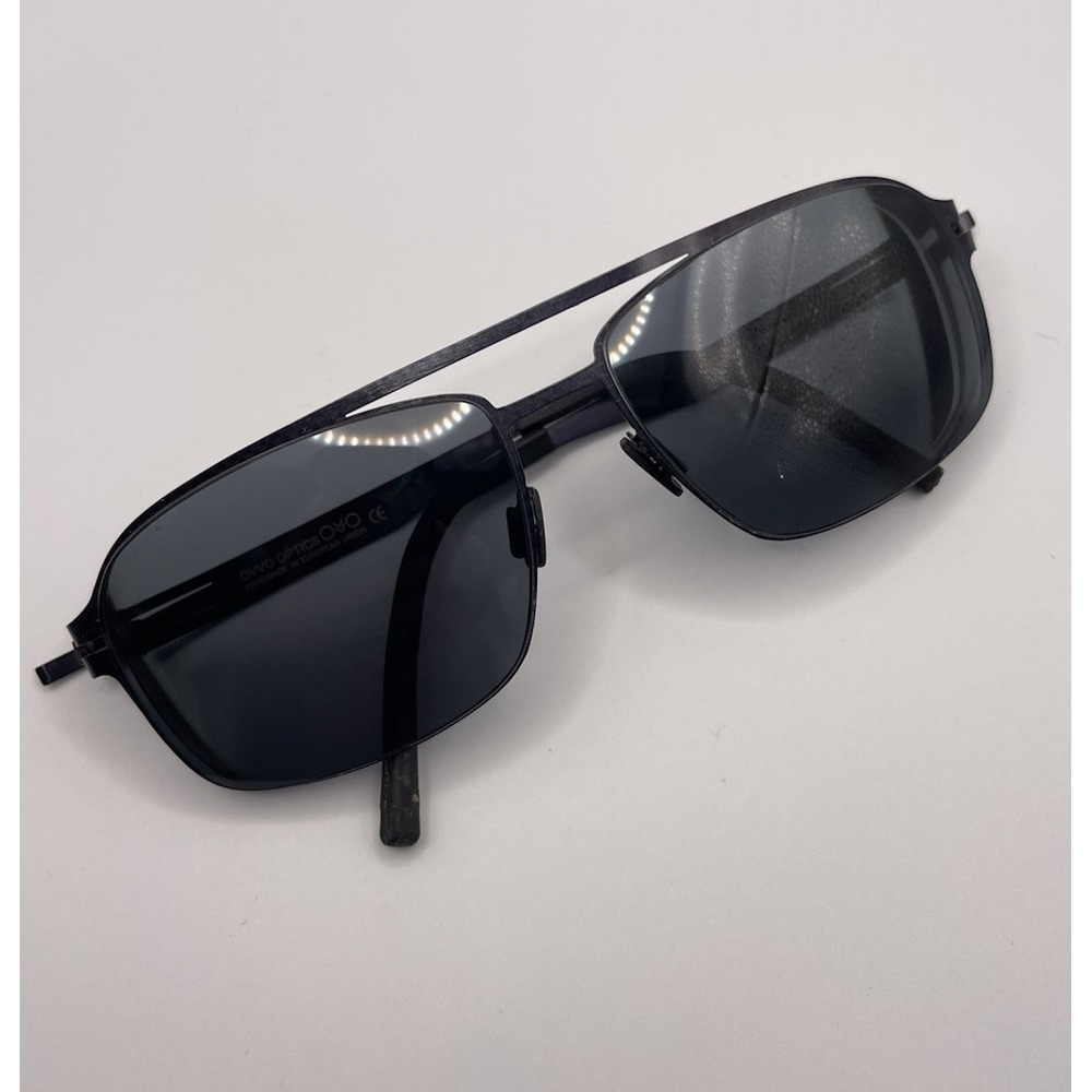 OVVO Optics FRAME ONLY, 3570 50/G Black Pattern, Metal, Made in EU